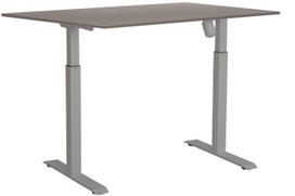 Kompiuterio stalas reguliuojamo aukščio Sun-Flex EasyDesk Adapt I, 140 cm x 80 cm, 70 - 118 cm, balta sp./pilka sp./šviesiai ruda sp.