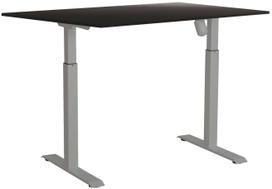 Kompiuterio stalas reguliuojamo aukščio Sun-Flex EasyDesk Adapt I, 140 cm x 80 cm, 70 - 118 cm, balta sp./juoda sp./tamsiai pilka sp.