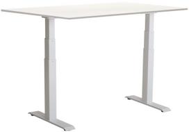 Kompiuterio stalas reguliuojamo aukščio Sun-Flex EasyDesk Adapt VI, 160 cm x 80 cm, 62 - 127 cm, balta sp.