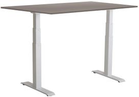 Kompiuterio stalas reguliuojamo aukščio Sun-Flex EasyDesk Adapt VI, 140 cm x 80 cm, 62 - 127 cm, balta sp./pilka sp.