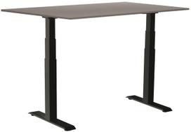 Kompiuterio stalas reguliuojamo aukščio Sun-Flex EasyDesk Adapt VI, 140 cm x 80 cm, 62 - 127 cm, juoda sp./pilka sp.
