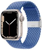 Dirželis Crong, Braided Strap for Apple Watch 42/44/45 mm, mėlyna sp.