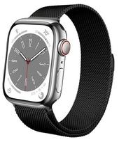 Dirželis Crong, Milano Steel Apple Watch 38/40 mm, juoda sp.