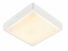 Lubinis lauko šviestuvas SLV Ainos Square, 18W, LED, IP65, balta sp., 30 cm x 6.5 cm