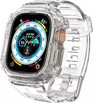 Dirželis Spigen, Rugged Armor "Pro" for Apple Watch Ultra (49mm), skaidri sp.