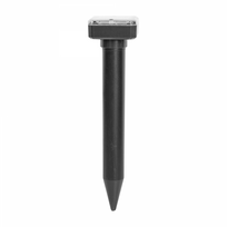 Gyvūnų atbaidymo priemonė graužikams, kurmiams Bradas Square ABS CTRL-MO112S, juoda sp.