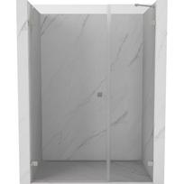 Dušo durys Mexen Lunar-B Left, 140 cm x 200 cm, nikelio sp./grūdintas
