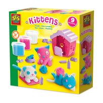 Modelino rinkinys su įrankiais SES Creative Kittens