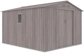 Sodo sandėliukas Hudson, 319 cm x 277 cm x 202 cm, pilka sp.