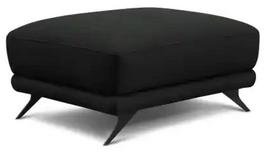 Pufas Megis Flores 10, juoda sp., 68 cm x 82 cm x 42 cm