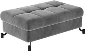 Pufas Lorelle Paros 05, pilka sp., 70 cm x 100 cm x 45 cm