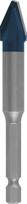 Metalo grąžtas Bosch HEX-9 2608900587, keramikai, šešiakampis, 3 mm x 9 cm