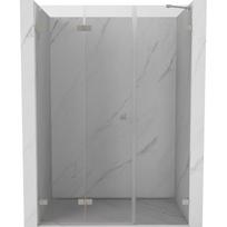 Dušo durys Mexen Lunar-F Left, 140 cm x 200 cm, nikelio sp./grūdintas