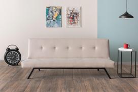 Sofa-lova Hanah Home Zola, kreminė sp., 55 x 180 cm x 78 cm