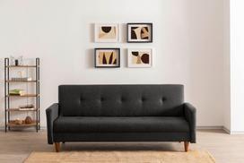 Sofa-lova Hanah Home Hiko, tamsiai pilka sp., 55 x 200 cm x 83 cm