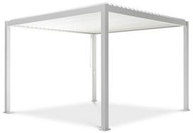 Pavėsinė Pergola Premium, 300 x 250 cm, balta sp.