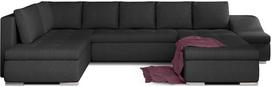 Kampinė sofa Giovanni Inari 96, tamsiai pilka sp., dešininė, 200 x 340 cm x 88 cm