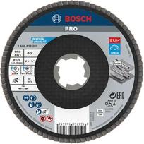 Žiedlapinis šlifavimo diskas Bosch X-Lock X571, 125 mm x 22.23 mm