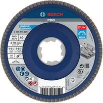 Žiedlapinis šlifavimo diskas Bosch X-lock X571, 115 mm x 22.23 mm