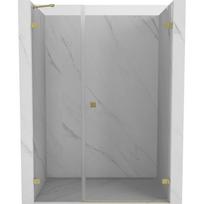 Dušo durys Mexen Lunar-B Right, 120 cm x 200 cm, aukso sp./grūdintas
