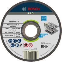 Pjovimo diskas kampiniam šlifuokliui Bosch Pro, 115 mm x 1.6 mm x 22.23 mm