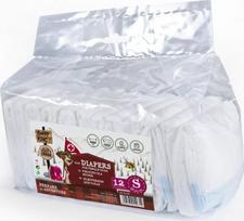 Sauskelnės šunims Barry King BK-14031, S, 12 vnt. balta sp.