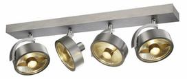 Šviestuvas lubų ir sienų SLV Kalu 1002025, GU10, 4 x 75 W, aliuminio sp.