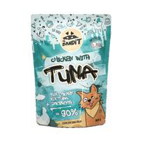 Šlapias šunų maistas Mr. Bandit, vištiena/tunas, 0.18 kg
