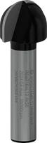 Dvišonė freza Bosch Pro, apvalinimo, 45 mm x 16 mm