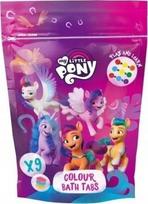Vonios bomba My Little Pony Colored bath tabs, 9 vnt.