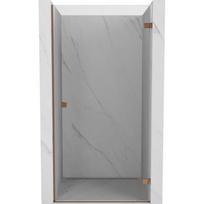 Dušo durys Mexen Lunar-B Right, 95 cm x 200 cm, rausvojo aukso sp./grūdintas