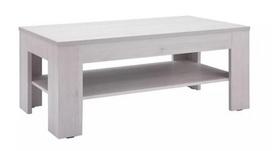 Kavos staliukas Forte Panama, balta sp., 110 cm x 60 cm x 45.5 cm