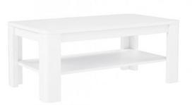 Kavos staliukas Forte Tuluza, balta sp., 110 cm x 60 cm x 45 cm