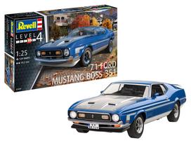Konstruktorius Revell Model Ford 71 Ford Mustang Boss 351 07699, 129 vnt., mėlyna sp.