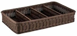 Stalo įrankių dėklas Was Weaver Pro, 53 cm x 32.5 cm x 9 cm, polipropilenas (pp), ruda sp.