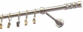 Karnizas Eliza Cylinder Krysztal, 180 cm, Ø 16 mm, antikinio aukso