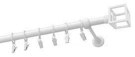 Karnizas Olimp Forma, 150 cm, Ø 19 mm, balta sp.