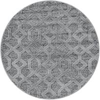 Kilimas vidaus Ayyildiz Pisa Geometric 4702, pilka sp., 200 cm x 200 cm