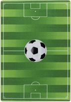 Kilimas vidaus Ayyildiz Play Soccer Stadium, žalia sp., 150 cm x 100 cm
