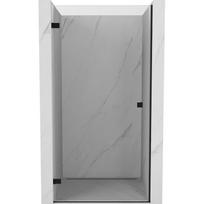 Dušo durys Mexen Lunar-B Left, 60 cm x 200 cm, juoda sp./grūdintas
