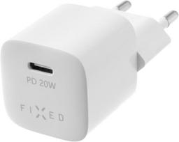 Telefono įkroviklis Fixed FIXC20M-CC-WH, USB-C, balta sp., 20 W