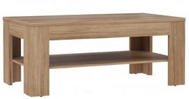 Kavos staliukas Forte Freetown, ruda sp., 110 cm x 60 cm x 45.5 cm