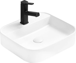 Vonios praustuvas Mexen Sofia 22155000, keramika, 50 cm x 40 cm x 11 cm, balta sp.