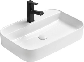 Vonios praustuvas Mexen Sofia 22156000, keramika, 60 cm x 40 cm x 11 cm, balta sp.