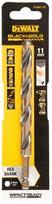 Metalo grąžtas Dewalt, medienai/metalas/plienui, hss, hex 1/4, 11 mm x 14.5 cm