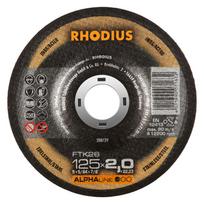 Pjovimo diskas kampiniam šlifuokliui Rhodius FTK26, 125 mm x 2 mm x 22.23 mm