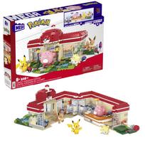 Konstruktorius Mattel Mega Bloks Pokemon Forest Pokemon Center HNT93, 648 vnt., įvairių spalvų
