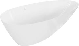 Vonia, laisvai pastatoma Mexen Milano, 170 cm x 86 cm x 54 cm, ovalas, balta sp.