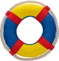 Žaislas šuniui, skraidantis Beeztees Buoy 105481, 28.5 cm, Ø 28.5 cm, mėlyna sp./raudona sp./geltona sp.