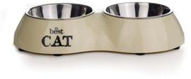 Dubenėlis gyvūnui Beeztees Best Cat, 0.32 l, 26.5 cm x 15 cm, rusva sp.
